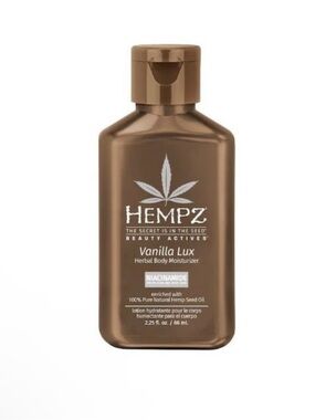 Hempz Vanilla Lux Body Moisturizer — White & Brown Packaging